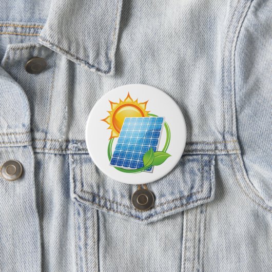 Sonnenenergie-Knopf Button (Beispiel)
