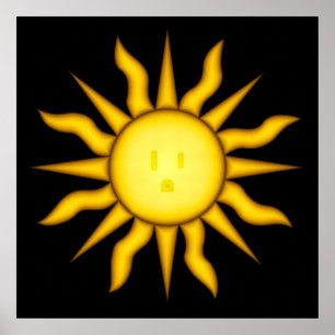 Sonnenenergie-Plakat Poster
