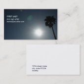 Sonnenenergie Visitenkarte (Vorne/Hinten)