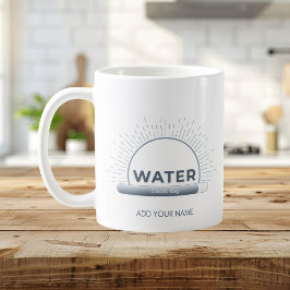 Sonnenenergie-Zitat | Benutzerdefinierter Name Kaffeetasse