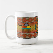 Sonneneruption Kaffeetasse (Links)