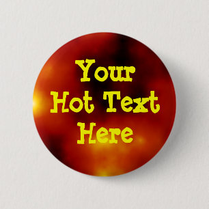 Sonneneruption - Schablone Button