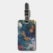 Sonneneruptions-Gepäckanhänger Gepäckanhänger (Vorderseite vertikal)