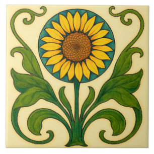 Sonnenexplosion Harmonie: Nouveau Sonnenblume Fliese