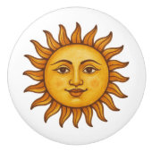 Sonnenface Keramikknauf (Vorderseite)