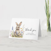 Sonnenfalte Danke Karte (Vorderseite)