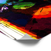 Sonnenfarbe Poster (Ecke)
