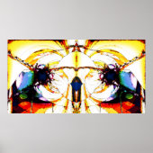 Sonnenfarbe Poster (Vorne)