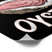 Sonnenfeuer als Auster Salty Adult Humor Meeresfrü Poster (Ecke)