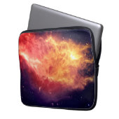 Sonnenfeuer durch das Universum Laptopschutzhülle (Vorderseite Links)