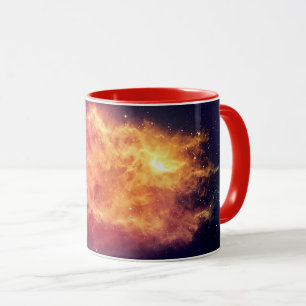 Sonnenfeuer durch das Universum Tasse