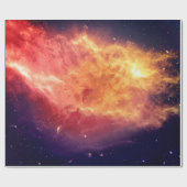 Sonnenfeuer quer durch den Kosmos Geschenkpapier (Flach)