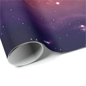 Sonnenfeuer quer durch den Kosmos Geschenkpapier (Rolleneckpunkt)