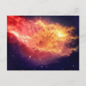 Sonnenfeuer quer durch den Kosmos Postkarte (Vorderseite)