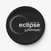 Sonnenfinsternis 2017 pappteller (Vorderseite)