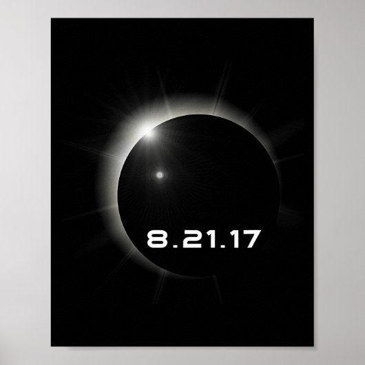 Sonnenfinsternis 2017 poster (Vorne)