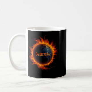 Sonnenfinsternis 2024 Totale Sonnenfinsternis Kaffeetasse