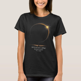 Sonnenfinsternis 2026 Himmelsastronomie T-Shirt
