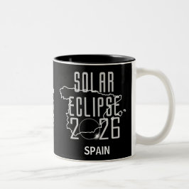 Sonnenfinsternis 2026 Spanien Tasse