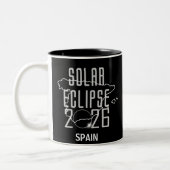 Sonnenfinsternis 2026 Spanien Tasse (Links)