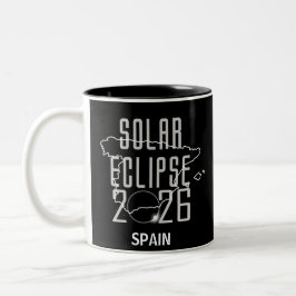Sonnenfinsternis 2026 Spanien Tasse