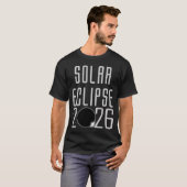 Sonnenfinsternis 2026  T-Shirt (Vorne ganz)