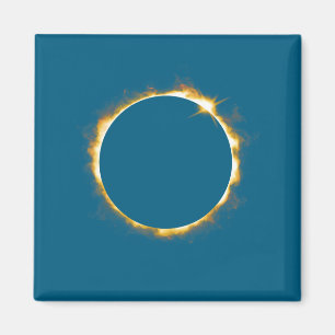 Sonnenfinsternis 21. August 2017 Design Magnet