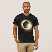 Sonnenfinsternis am 8. April 2024 T-Shirt (Vorne ganz)