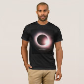 Sonnenfinsternis am 8. April 2024 T-Shirt (Vorne ganz)