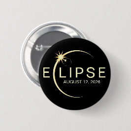 Sonnenfinsternis Astronomie-Event 2026 Button
