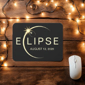 Sonnenfinsternis Astronomie-Event 2026 Mousepad