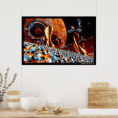 Sonnenfinsternis II Poster (Küche)