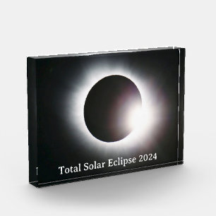 Sonnenfinsternis insgesamt 2024 fotoblock