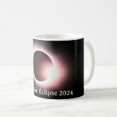 Sonnenfinsternis insgesamt 2024 kaffeetasse (VorderseiteRechts)