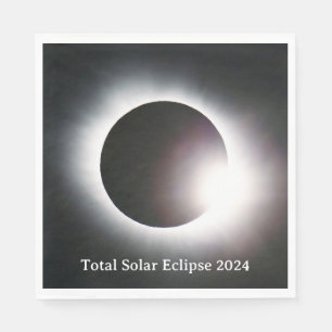 Sonnenfinsternis insgesamt 2024 serviette