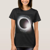 Sonnenfinsternis insgesamt 2024 T-Shirt (Vorderseite)