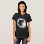 Sonnenfinsternis insgesamt 2024 T-Shirt (Vorne ganz)