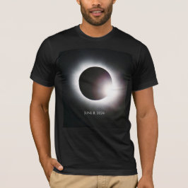 Sonnenfinsternis insgesamt 8. April 2024 T-Shirt