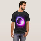 Sonnenfinsternis insgesamt, 8. April 2024 T-Shirt (Vorne ganz)