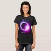 Sonnenfinsternis insgesamt, 8. April 2024 T-Shirt (Vorne ganz)