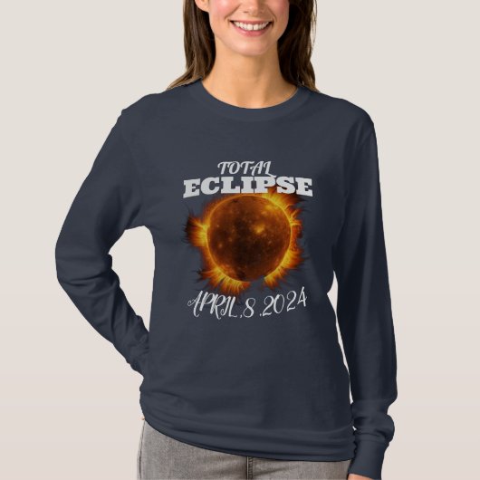 Sonnenfinsternis insgesamt,USA Sonnenfinsternis 20 T-Shirt (Vorderseite)