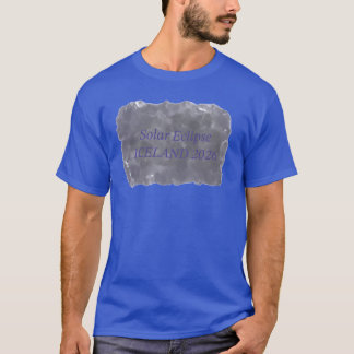 Sonnenfinsternis Island 2026 T-Shirt