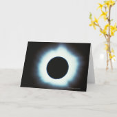 Sonnenfinsternis Karte (Gelbe Blume)