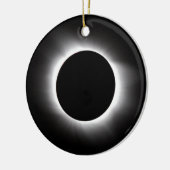 Sonnenfinsternis Keramik Ornament (Links)