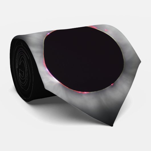 Sonnenfinsternis Krawatte (Gerollt)