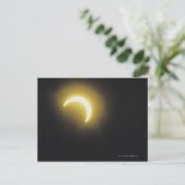 Sonnenfinsternis Postkarte (Stehend Vorderseite)
