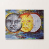 Sonnenfinsternis Puzzle (Horizontal)