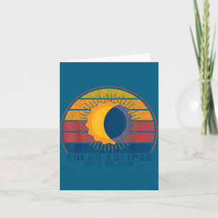 Sonnenfinsternis Totale Sonnenfinsternis Design Karte