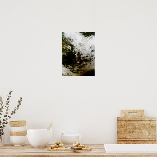 Sonnenfinsternis über Südostasien Poster (Küche)