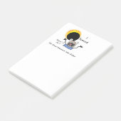 Sonnenfinsternis-Überlebens-Ausgabe 2017 Post-it Klebezettel (angewinkelt)